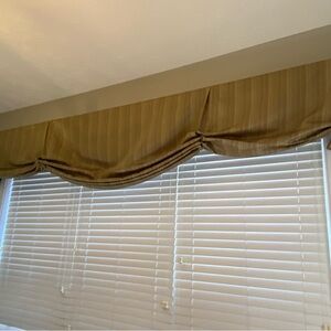 Custom Valence for 8’ X 6’ window